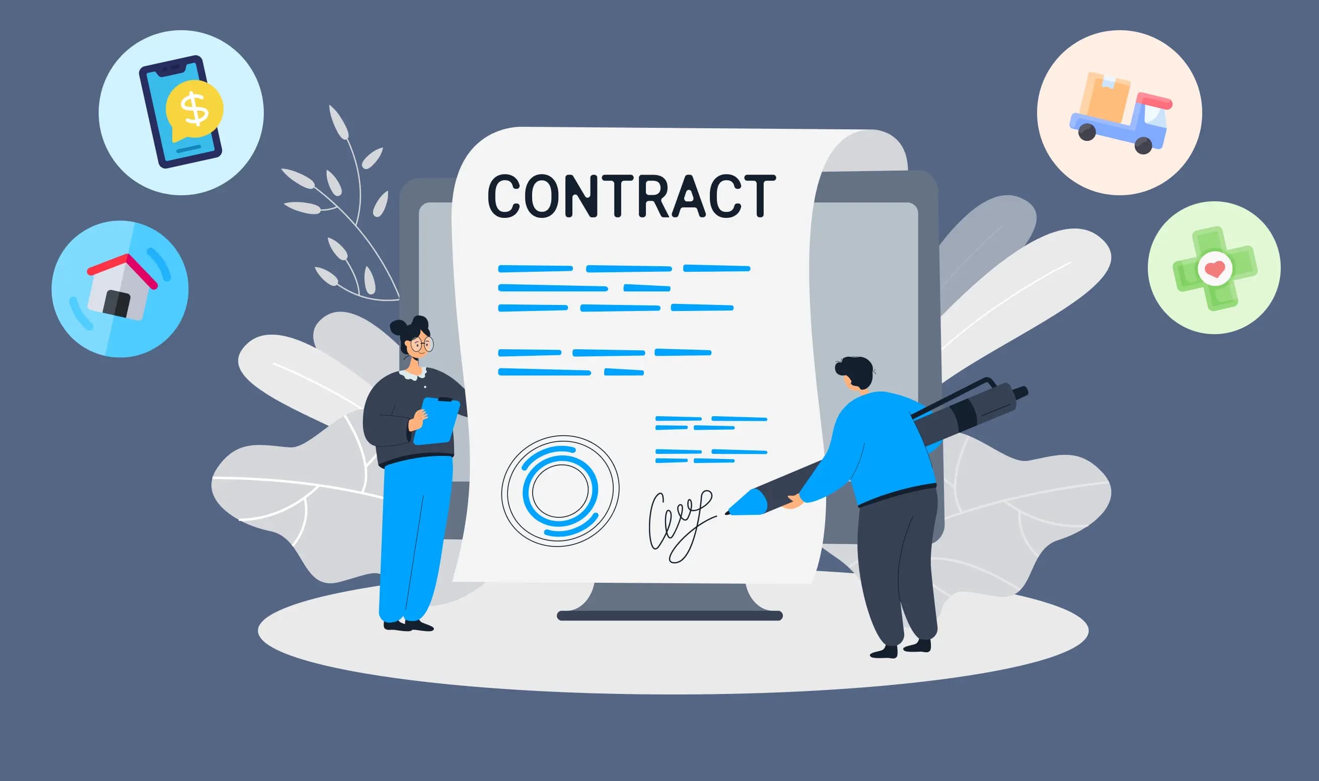 Smart contract application