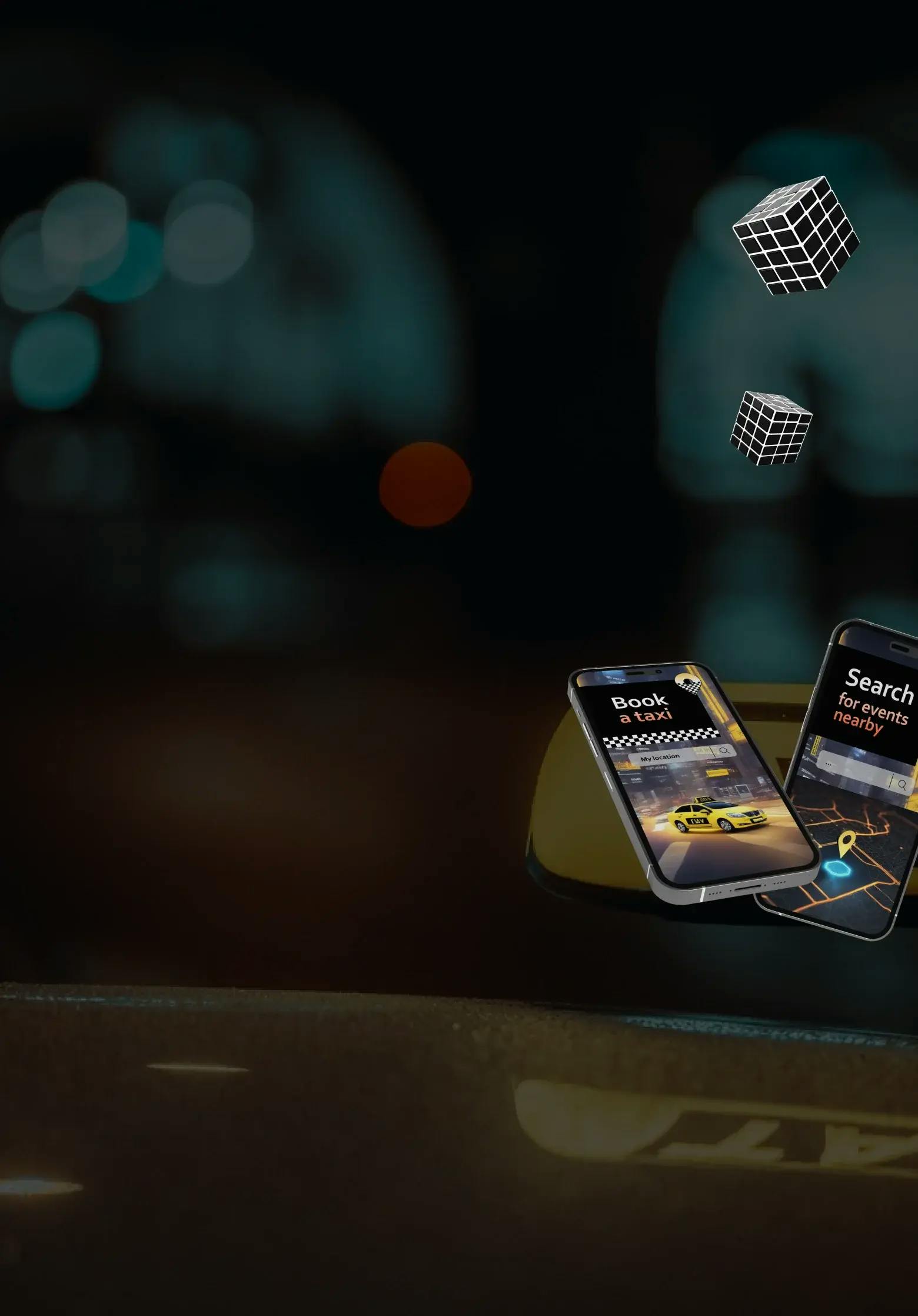 Taxi booking app