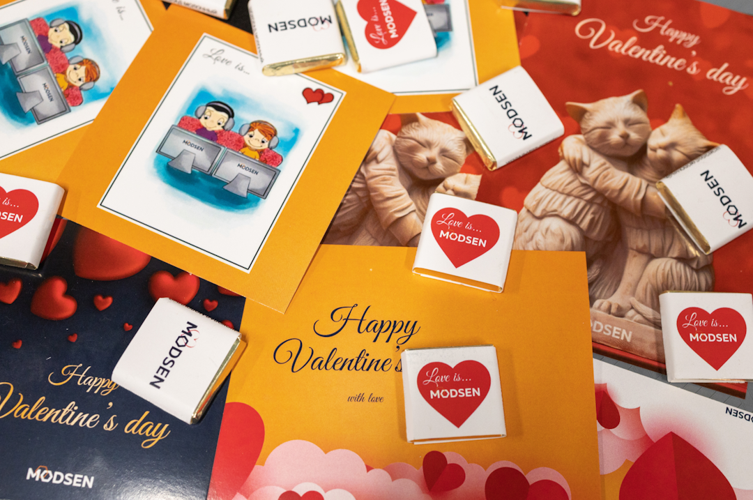 Love in the world of technology: celebrating Valentine's Day at Modsen 