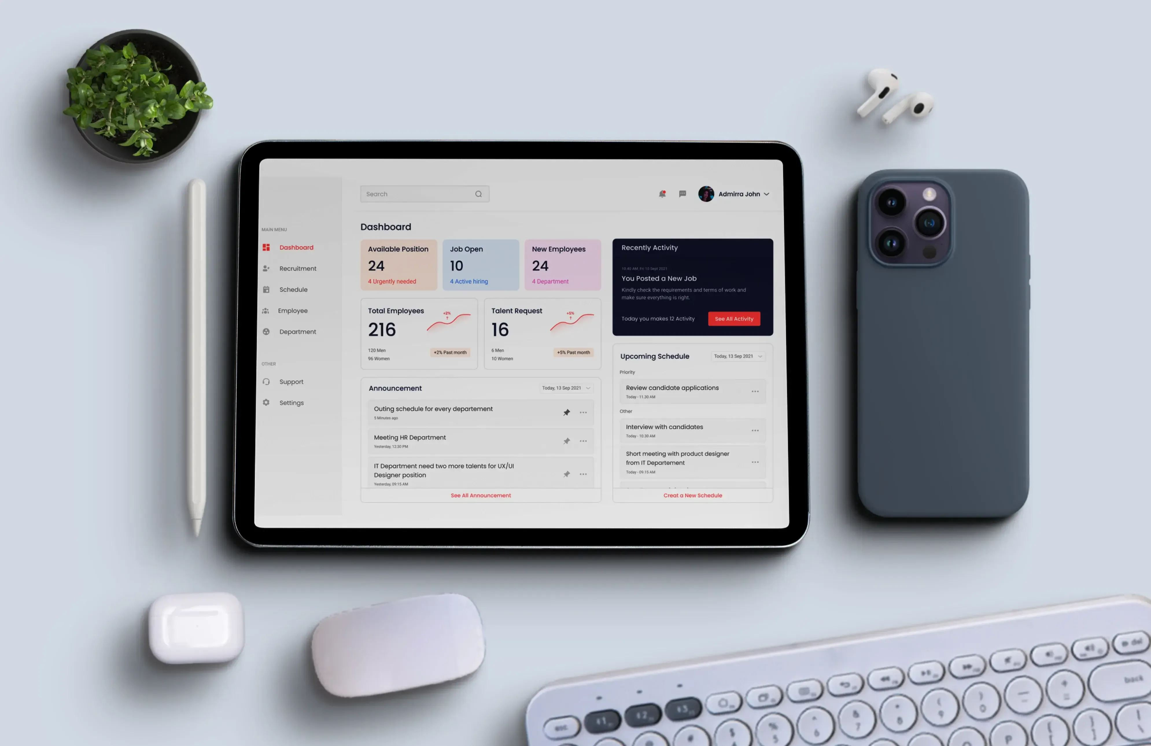 AI-based platform interface AI-based platform interface