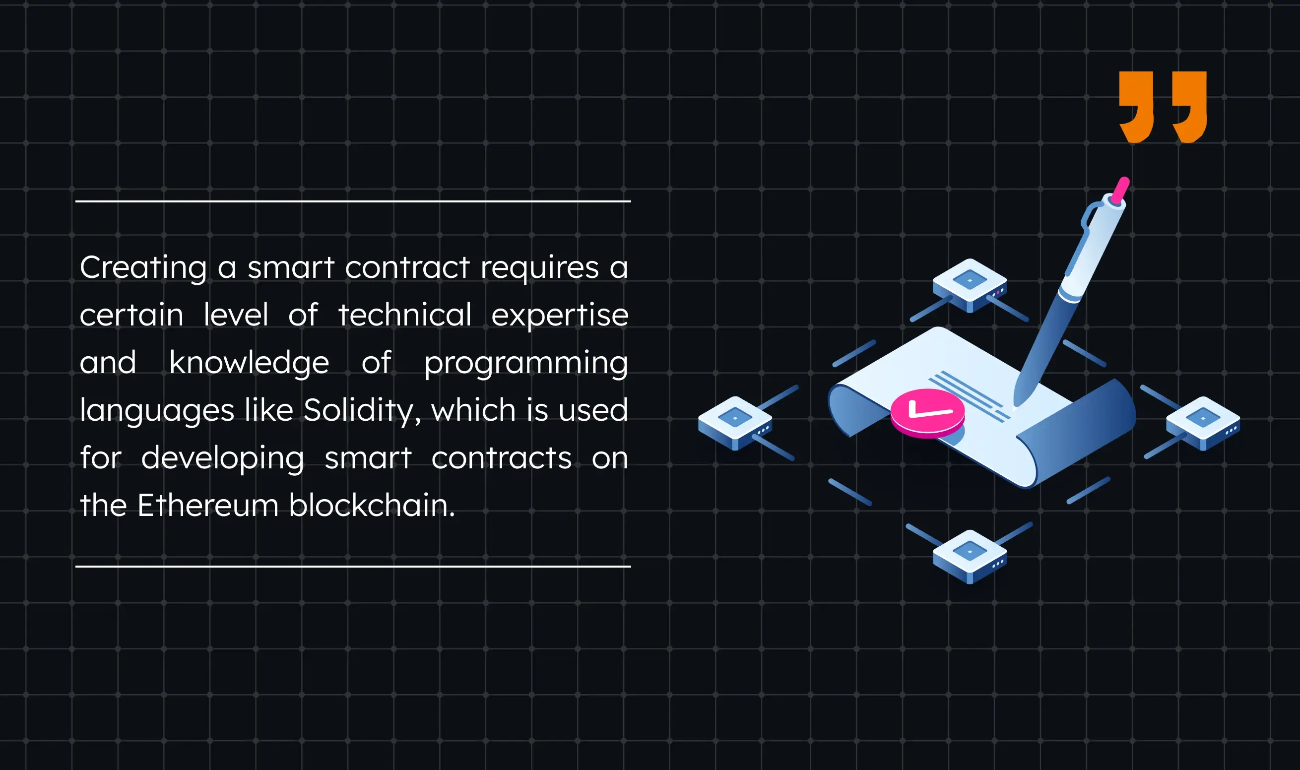 Smart contract explanation